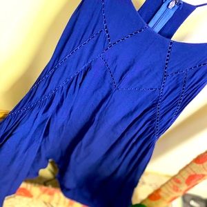 Navy Blue Super Mini Dress